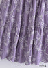 Boho Skirts in Mariana in Lace White, Purple and Black For Women
